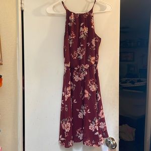 Beautiful Burgundy Sundress. XS.